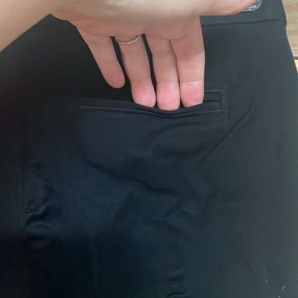 Banana Republic size 00 Petite Black Martin Fit Stretchy Dress Pants - Picture 8 of 11